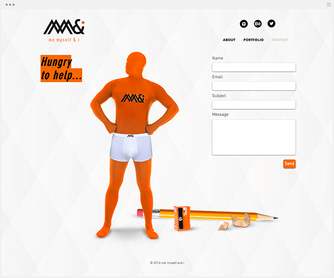 Me Myself and I のWixサイト Me Myself and I のWixサイト