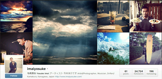 国内でも活用する企業が続々!Instagramをマスターするためのコツ Imai YosukeさんのInstagramページ